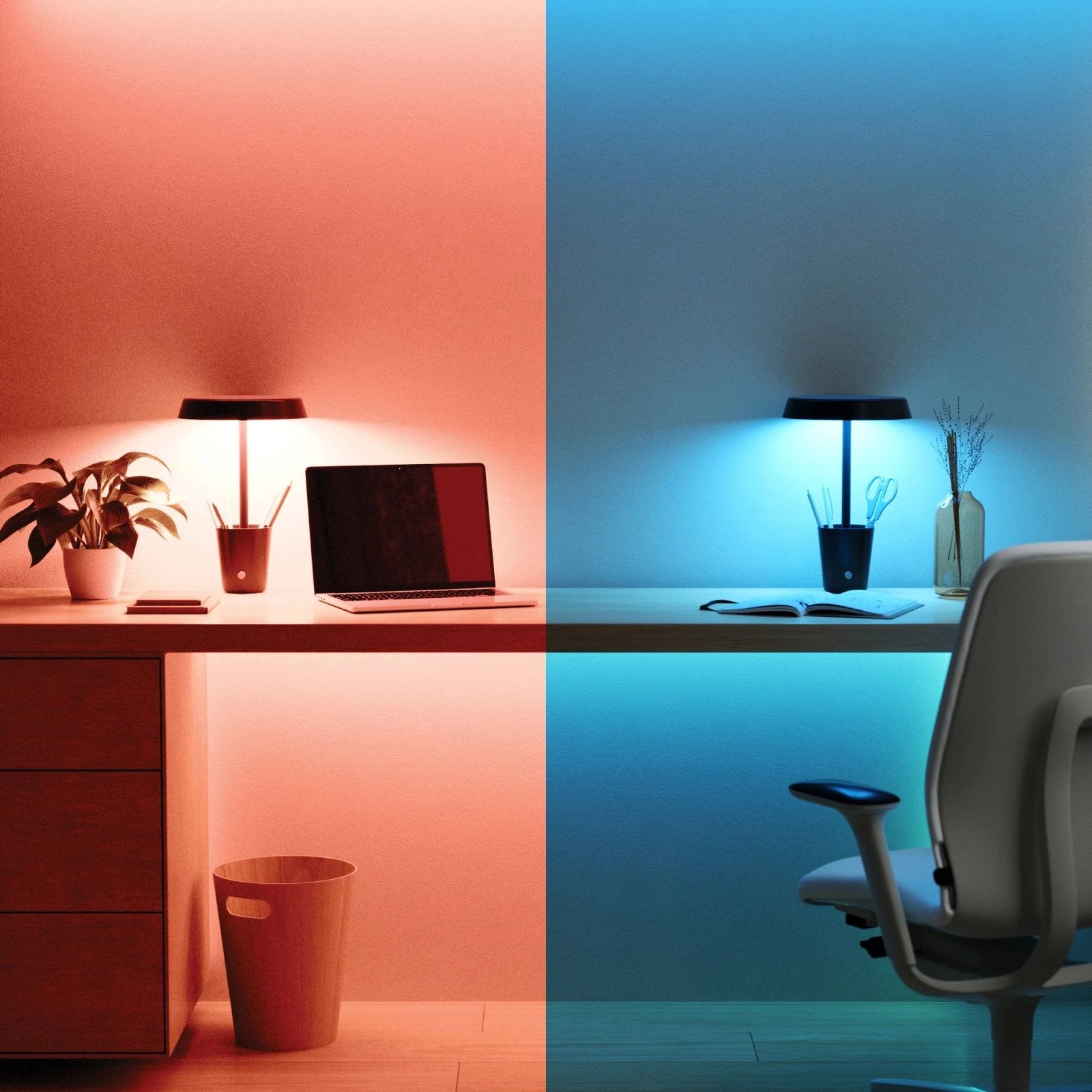 Lámpara De Mesa Nanoleaf Squb0300-1cup Inteligente Wi-Fi