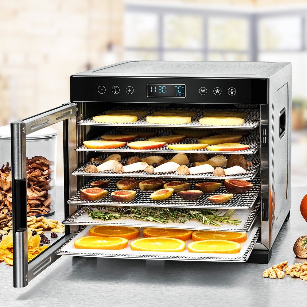 EAN 4001797462039 - Rommelsbacher DA 950 deshidratador de alimentos Negro, Acero inoxidable 600 W imagen 5