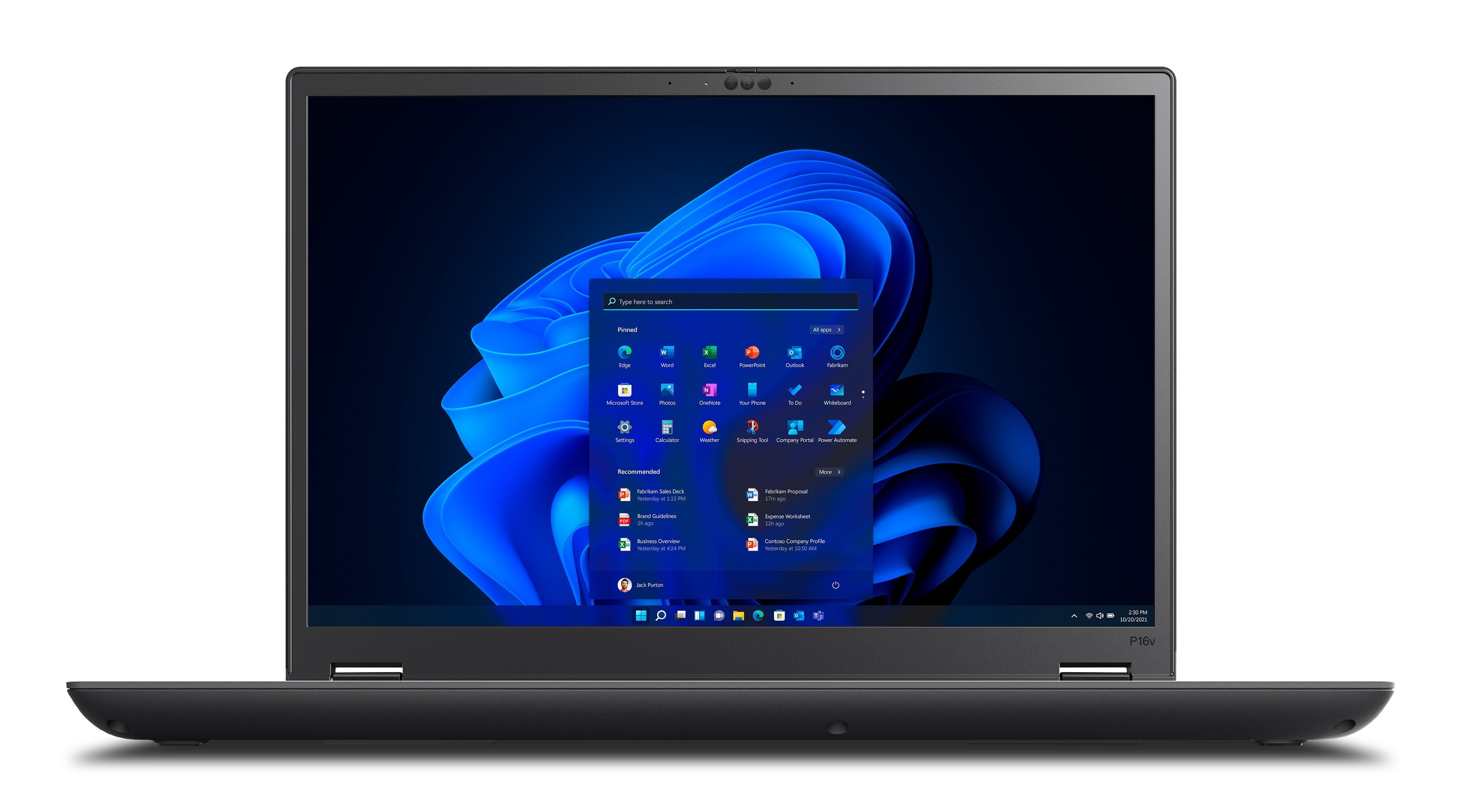 Lenovo Thinkpad P16v G2 16" Ultra 7-165h 32 512 Rtx500 Ada W11p