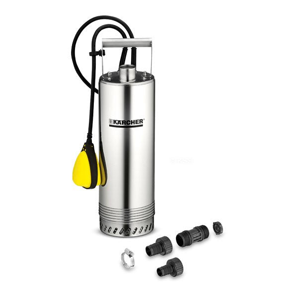 Bomba Acero Kärcher Bp 2 800 W 3,2 Bar 5700 L/H, Fino, 800 W, 3,2 Bar, 5700 L/H, Negro, Metálico, Amarillo