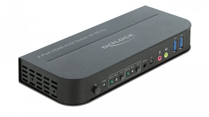 Hdmi Kvm Switch 4k 60 Hz Mit Usb 3.0 / Audio