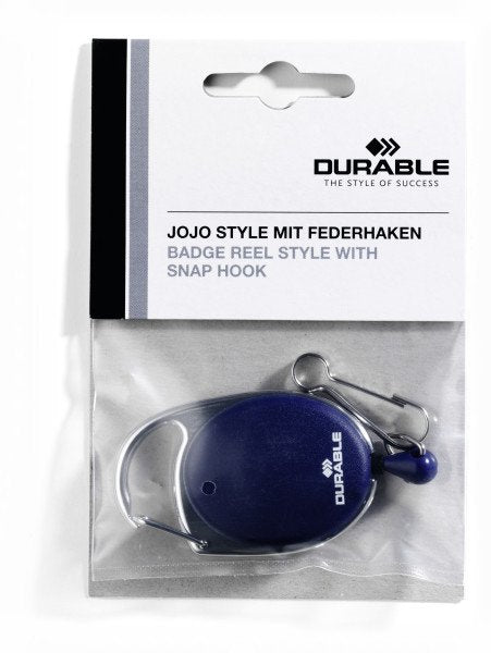 EAN 4005546806471 - Durable 832707 accesorio para porta-tarjetas Carrete de acreditación Azul 1 pieza(s) imagen 2