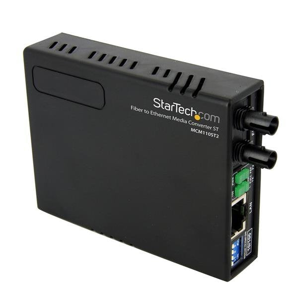 Startech Conversor De Medios Ethernet 10/100 Rj45 A Fibra Optica Multimodo St - 2km Mcm110st2eu