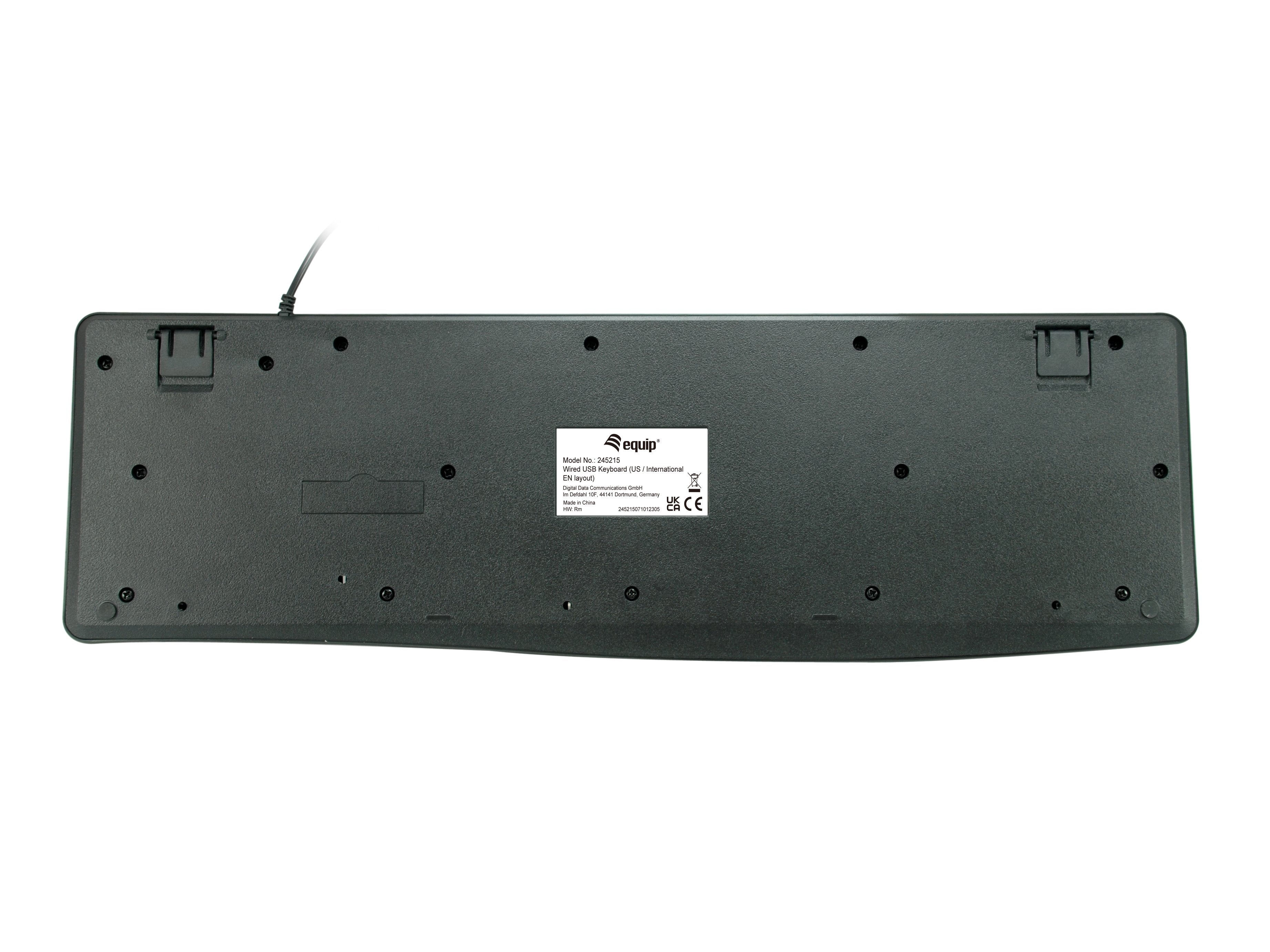 EAN 4015867230510 - Equip 245215 teclado Oficina USB QWERTY Inglés de EE. UU. Negro imagen 3