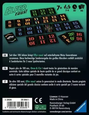 ¡Penalti Eliminado Por Ravensburger! Edición Especial, Juego De Cartas. 25064