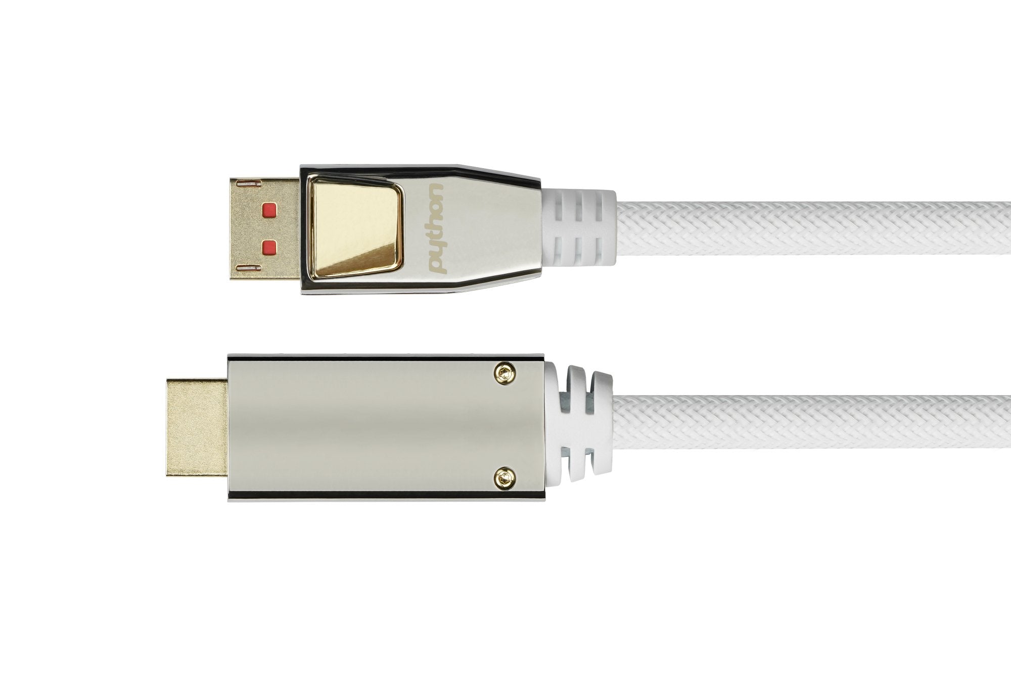 EAN 4014619715572 - Python GC-M0223 adaptador de cable de vídeo 3 m DisplayPort HDMI Blanco imagen 1