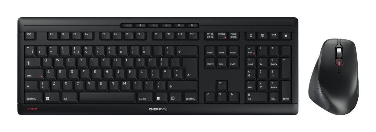Cherry Stream Desktop Comfort - Juego De Teclado Y Ratón