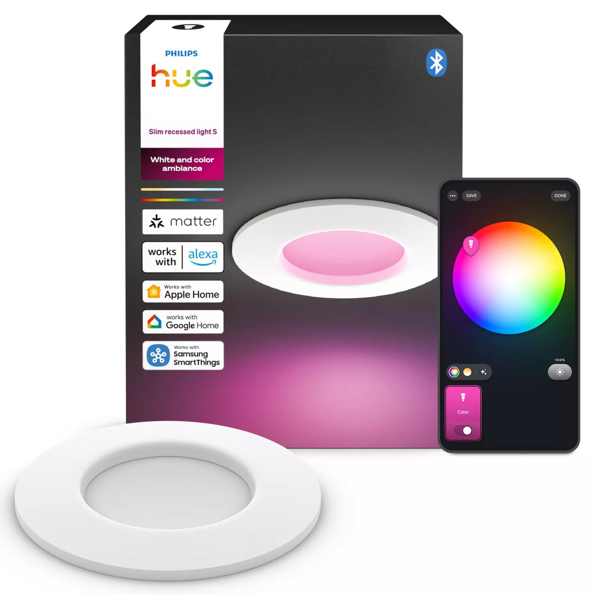EAN 8721103109118 - Philips Hue White and Color ambiance 8721103109118 iluminación inteligente Bluetooth/Zigbee 10,5 W imagen 4