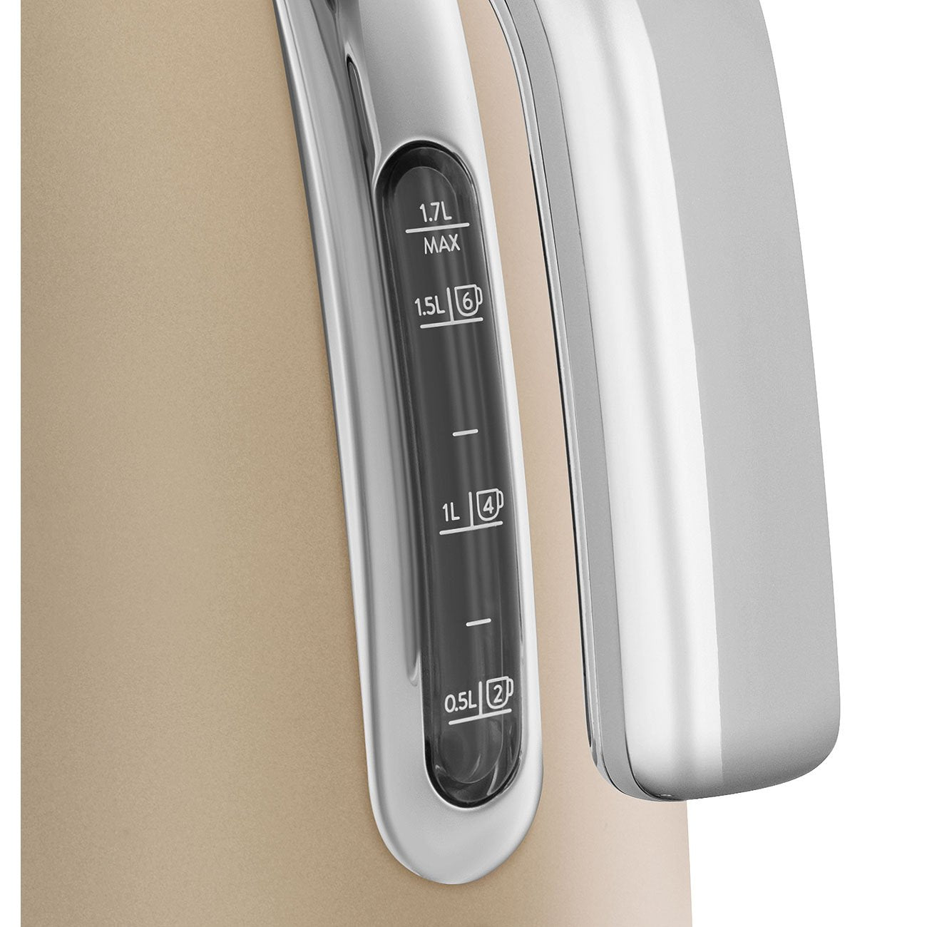 EAN 8017709290870 - Smeg KLF03CHMEU tetera eléctrica 1,7 L 2400 W Champán imagen 11