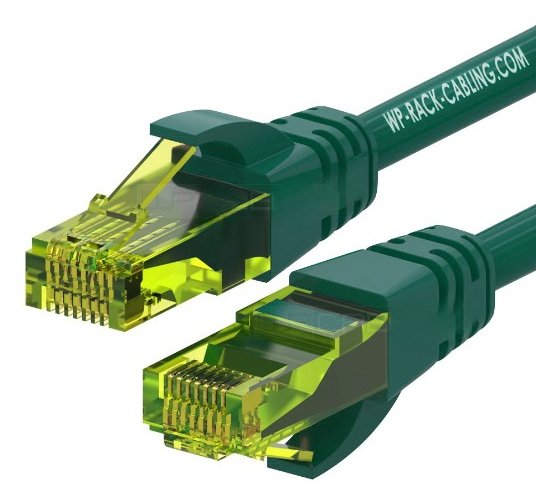 Wp Wpc-Pat-6au005g Cable De Red Verde 0,5 M Cat6a U/Utp (Utp)