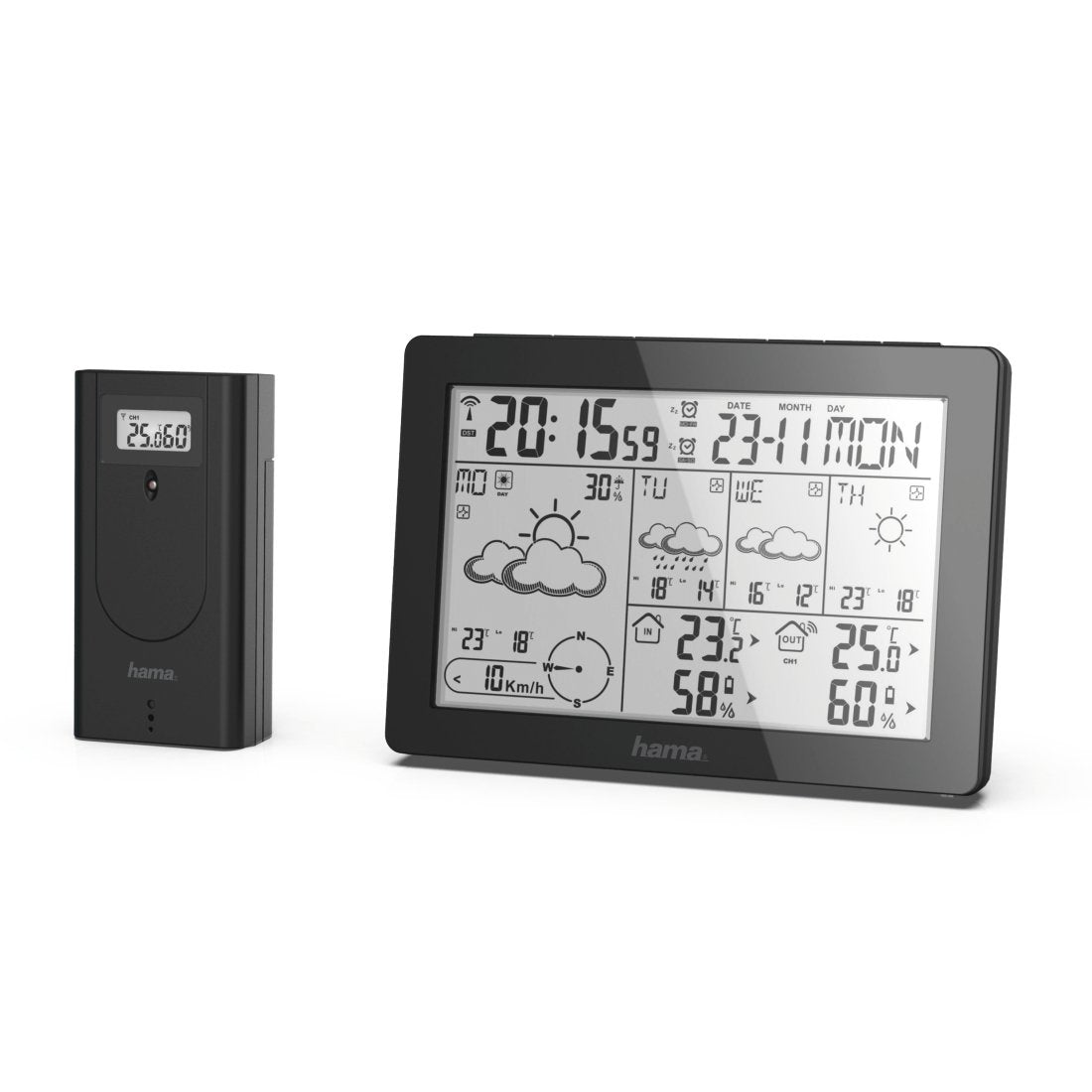 EAN 4047443449214 - Hama Meteotime Negro Batería imagen 1