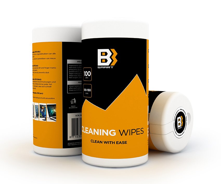 EAN 8716309118330 - Gembird BB-WW100 trapo para limpiar Papel Blanco imagen 1