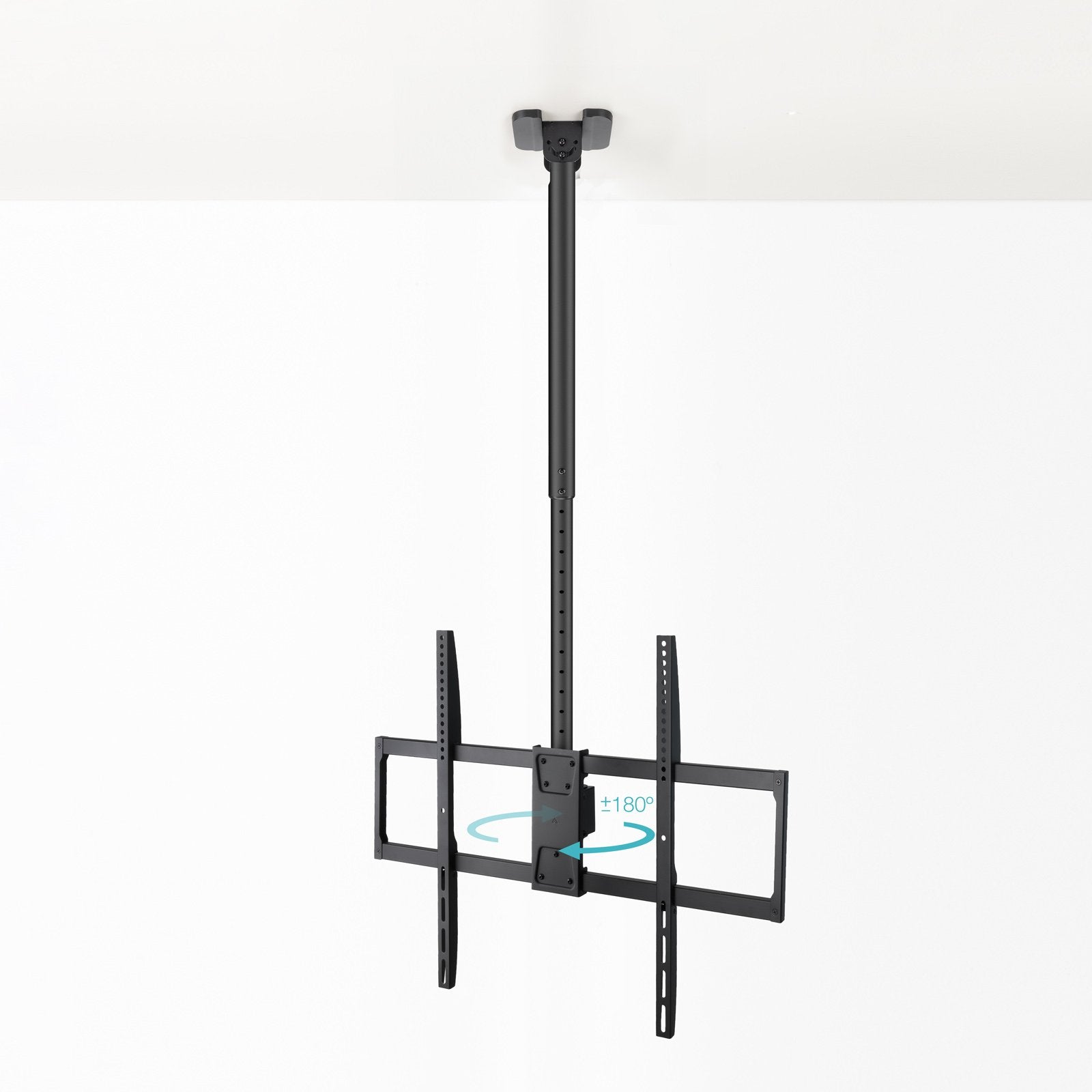Soporte Techo Pant. 50-100" Gira/Incli/Exten Negro