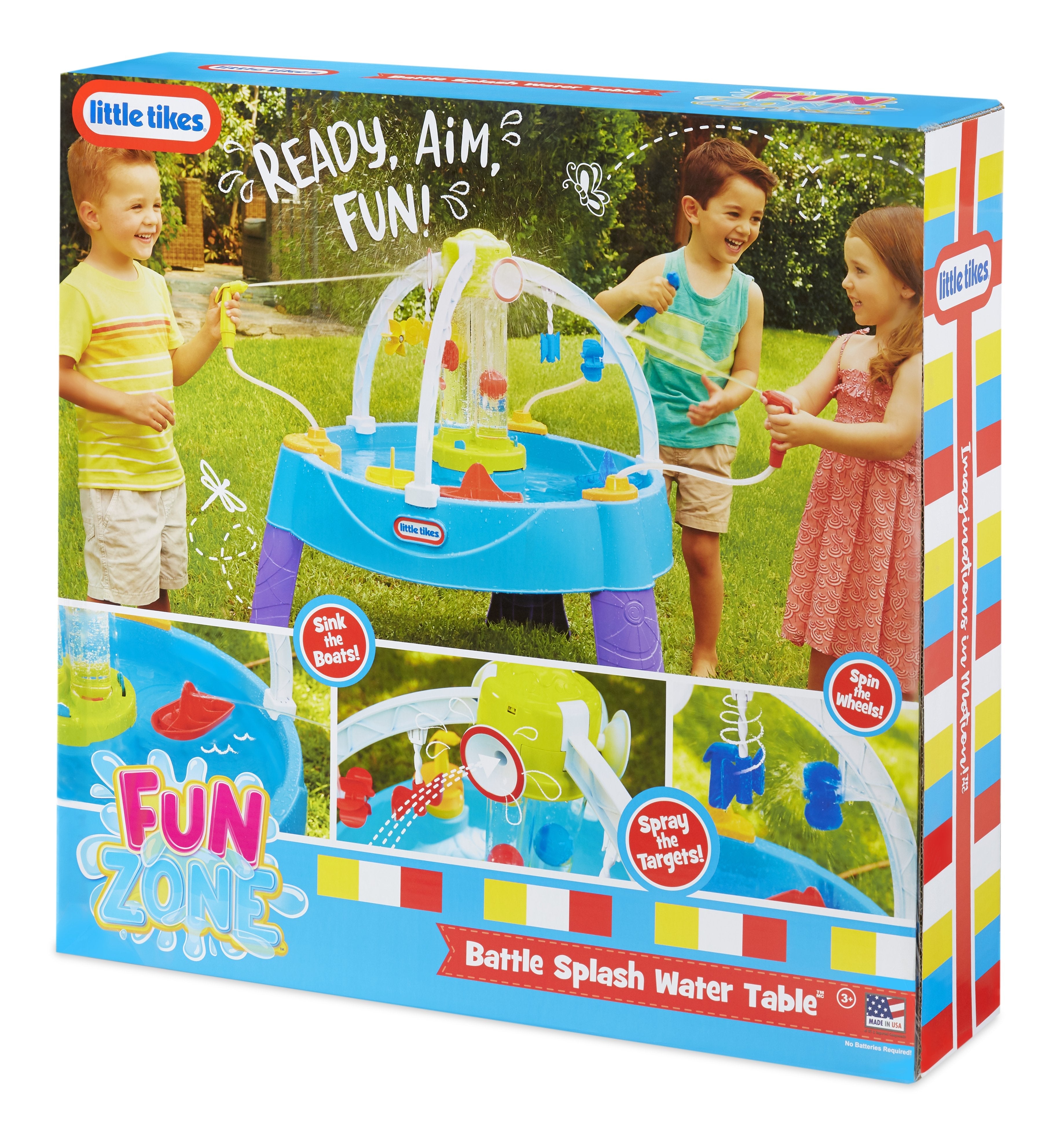 EAN 0050743648809 - Little Tikes Fun Zone Battle Splash Water Table Mesa para agua imagen 6