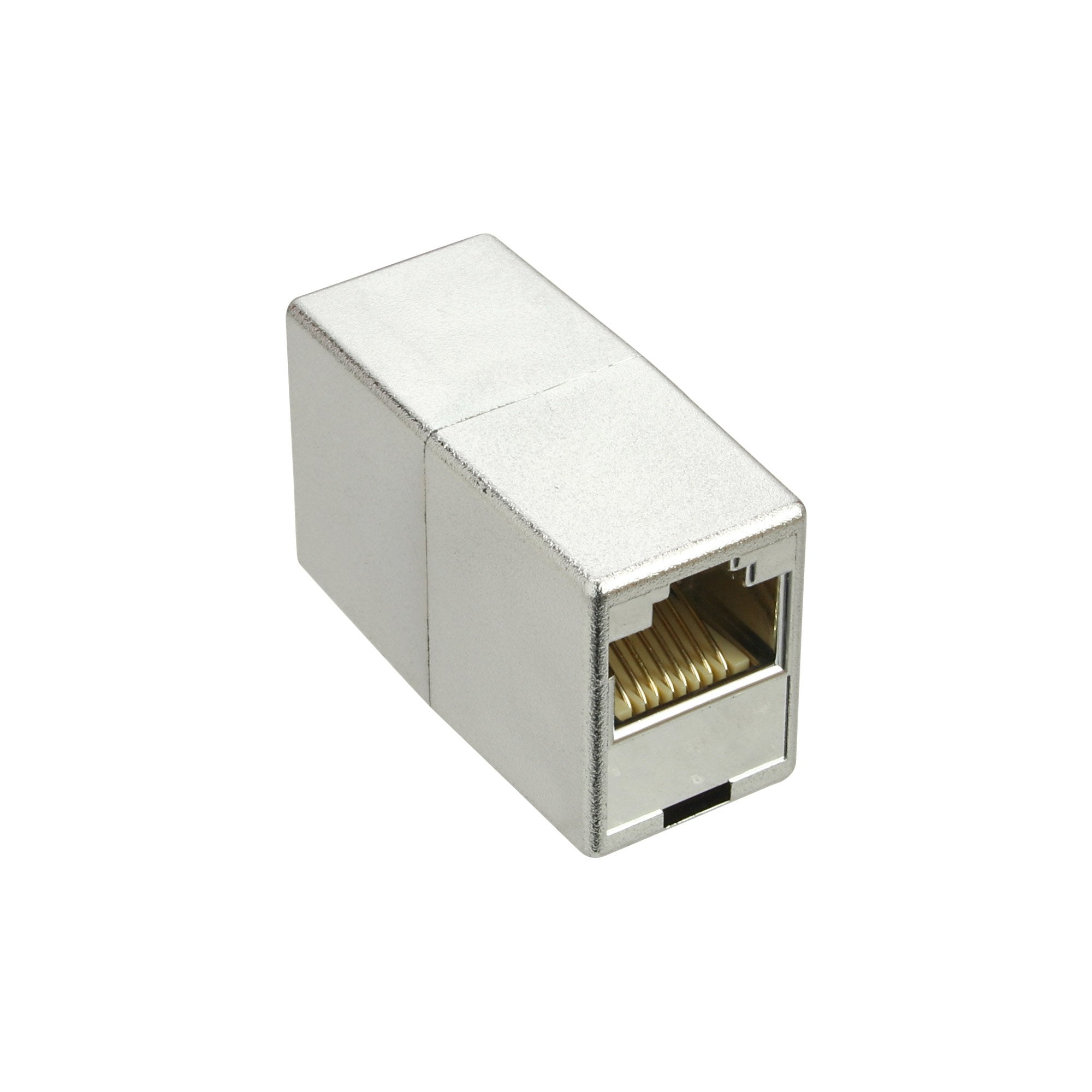 Conector De Cable De Red Inline Cat.5e 2x Rj45 Hembra Directo Blindado
