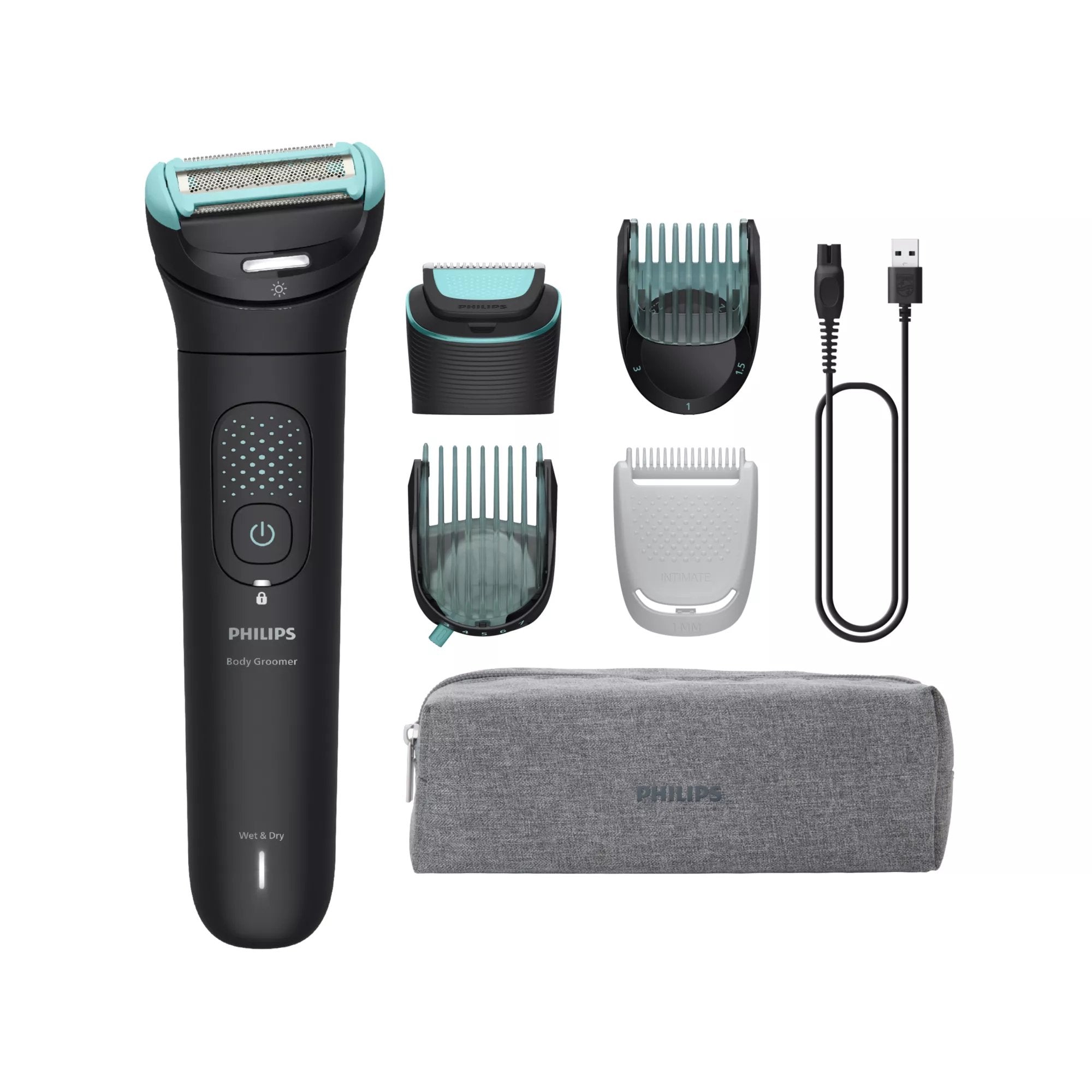EAN 8720689027083 - Philips 7000 series BG7470/15 afeitadora corporal Negro imagen 1