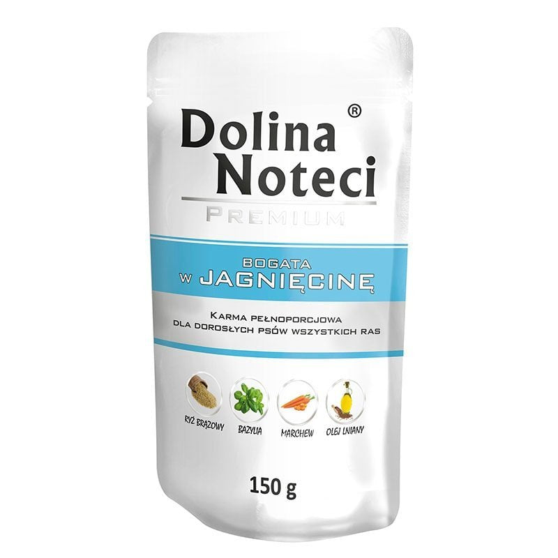 Dolina Noteci 5902921300717 Dogs Moist Food Lamb Adult 150 G