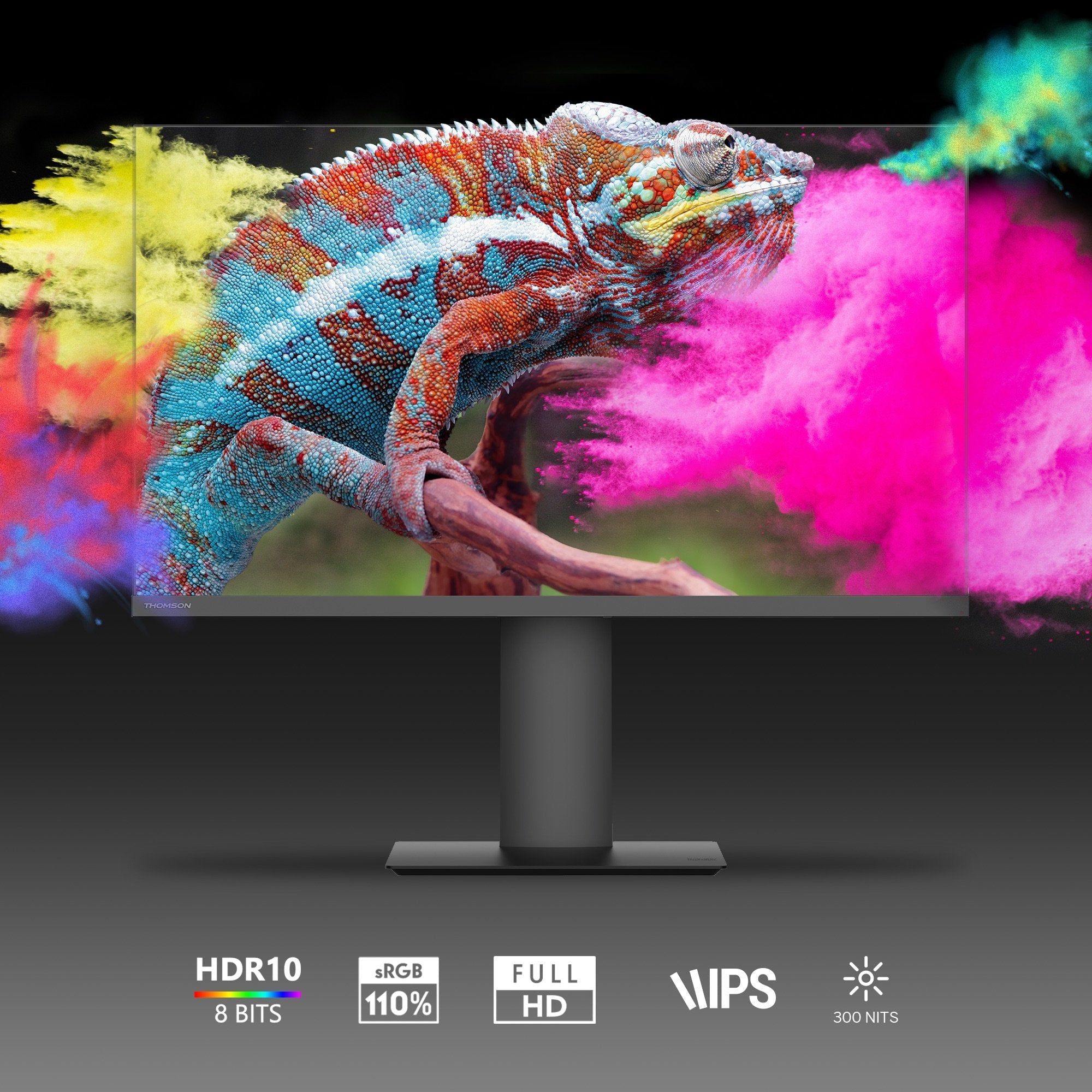 Monitor Thomson Studio Business 27"Fhd 1920x1080 100hz 5ms 1*Hdmi Negro