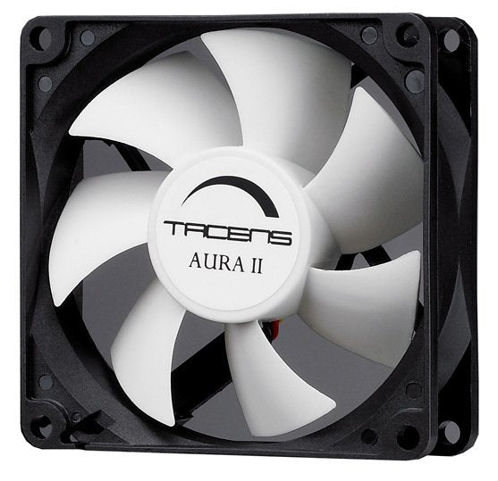 Tacens Ventilador Interno Caja 3 Auraii 8x8 12db, Fluxus Bearing, Antivibration Pad Bajo Ruido