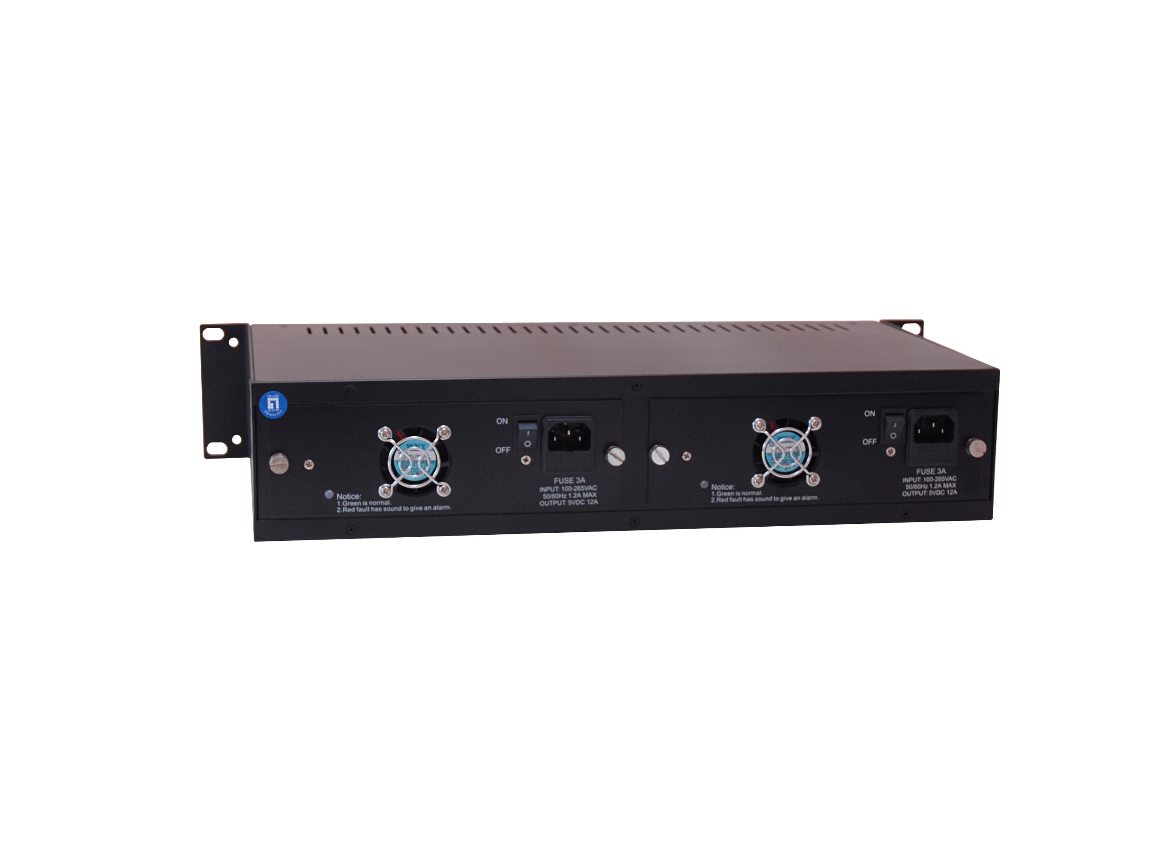 Chasis Convertidores De Medios Level One 14 Slots Con Fuente De Alimentacion Redundante