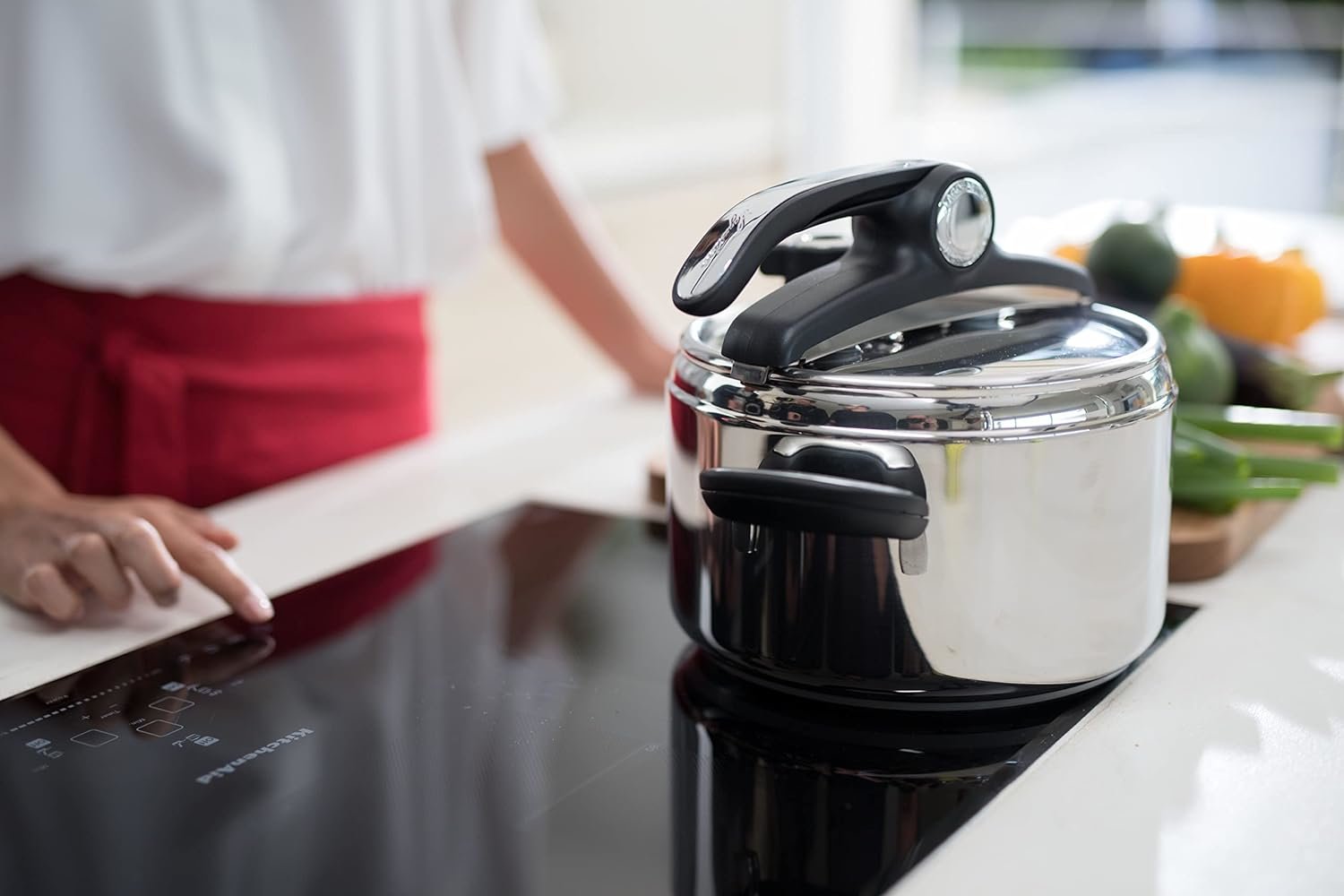 Olla Lagostina Pressure Cooker Novia, 22 Cm, 7 L