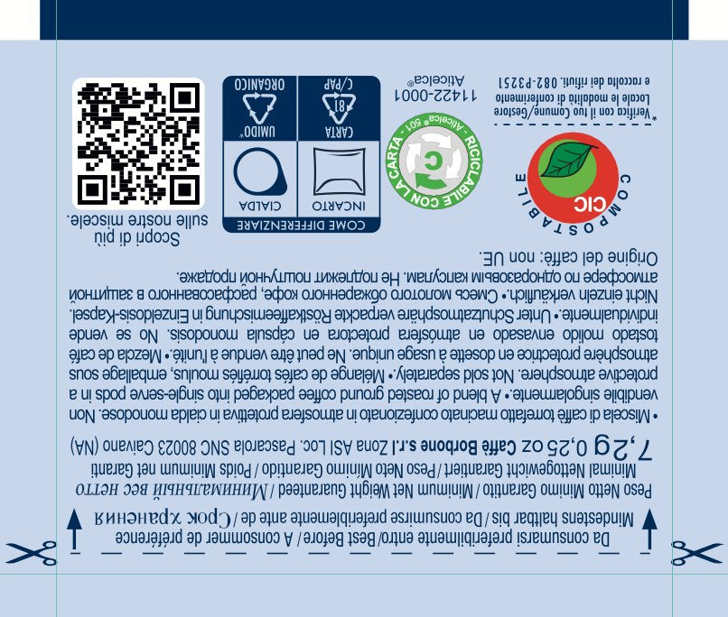 Caffè Borbone Suprema 44mm Ese Pads 120 Piezas A 7,5 Gramm