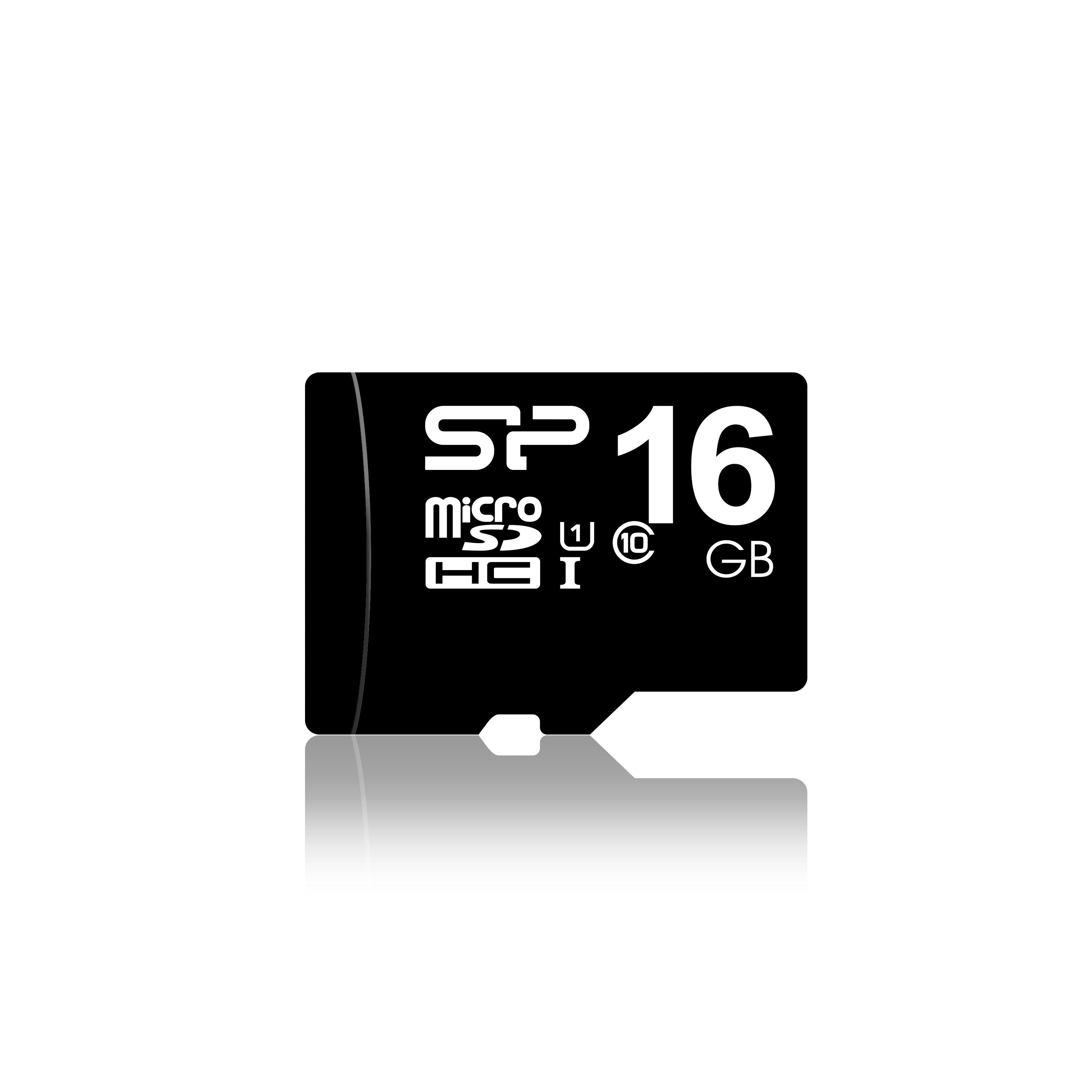 EAN 0886576000695 - Silicon Power SP016GBSTH010V10SP memoria flash 16 GB MicroSDHC UHS-I Clase 10 imagen 1