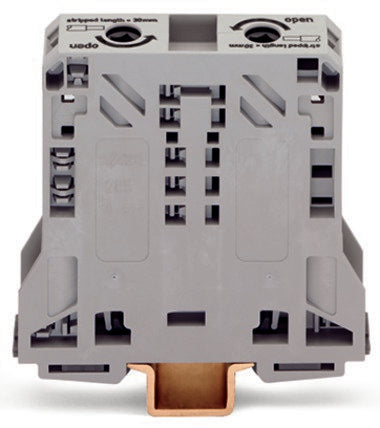 Wago 285-150 2-Leiter-Durchgangs- Abrazadera,50 Mm