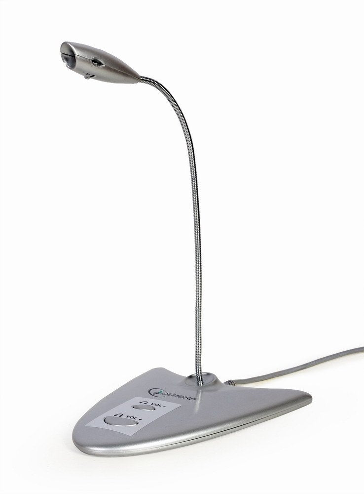 EAN 8716309117371 - Gembird MIC-DU-01 micrófono Plata Micrófono para PC imagen 1