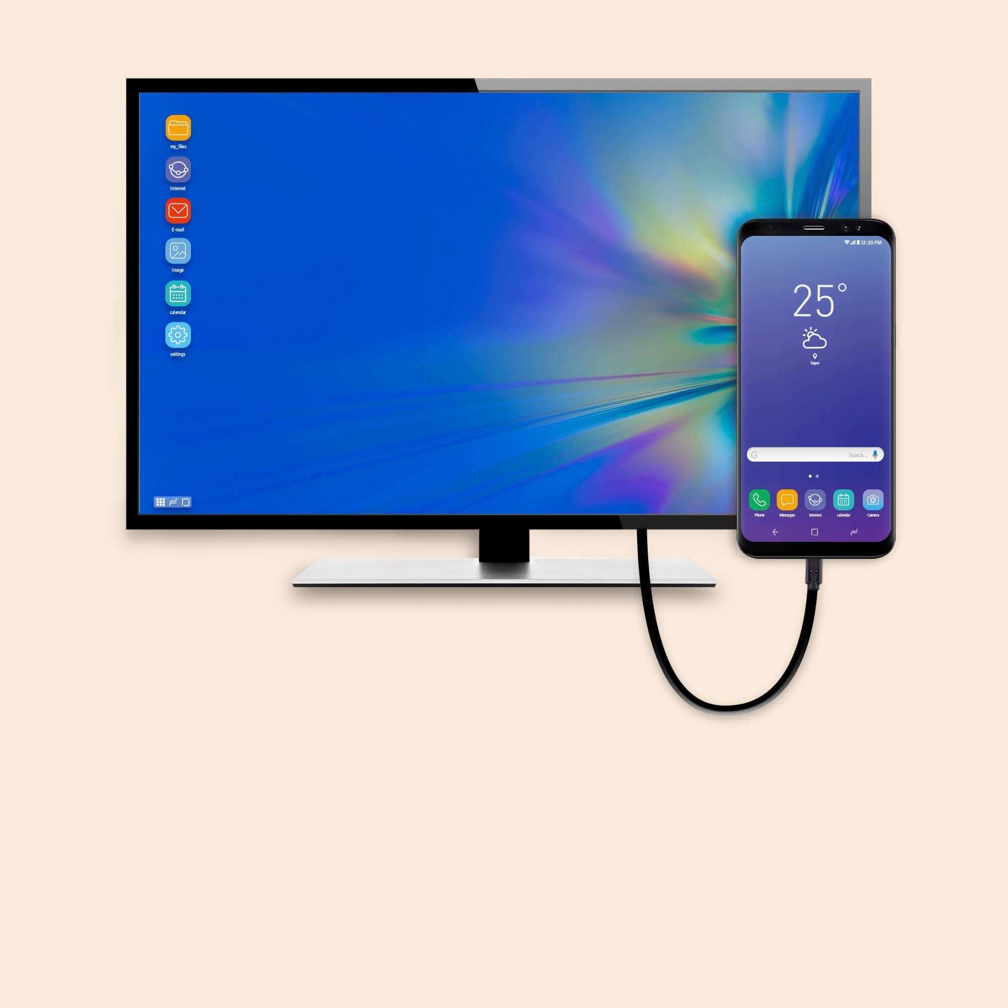 Miniestación De Acoplamiento Aten Uh3235 Usb-C 4k Ultra - Pd60w