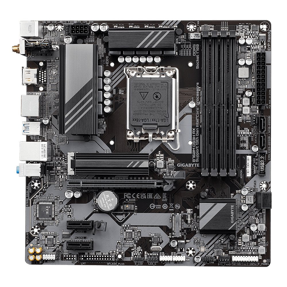 Placa Base Gigabyte B760m Ds3h Ax B760,S1700,Matx,Intel