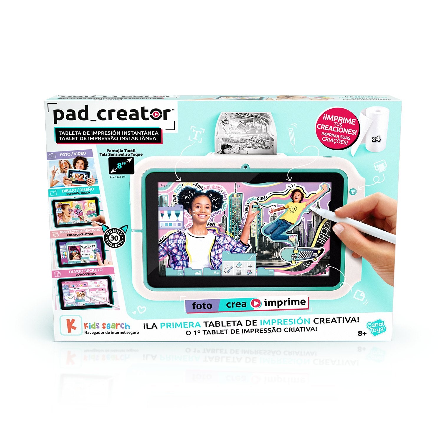 EAN 3555801706233 - Canal Toys Studio Creator Instant Print Pad Creator Tableta para niños imagen 12