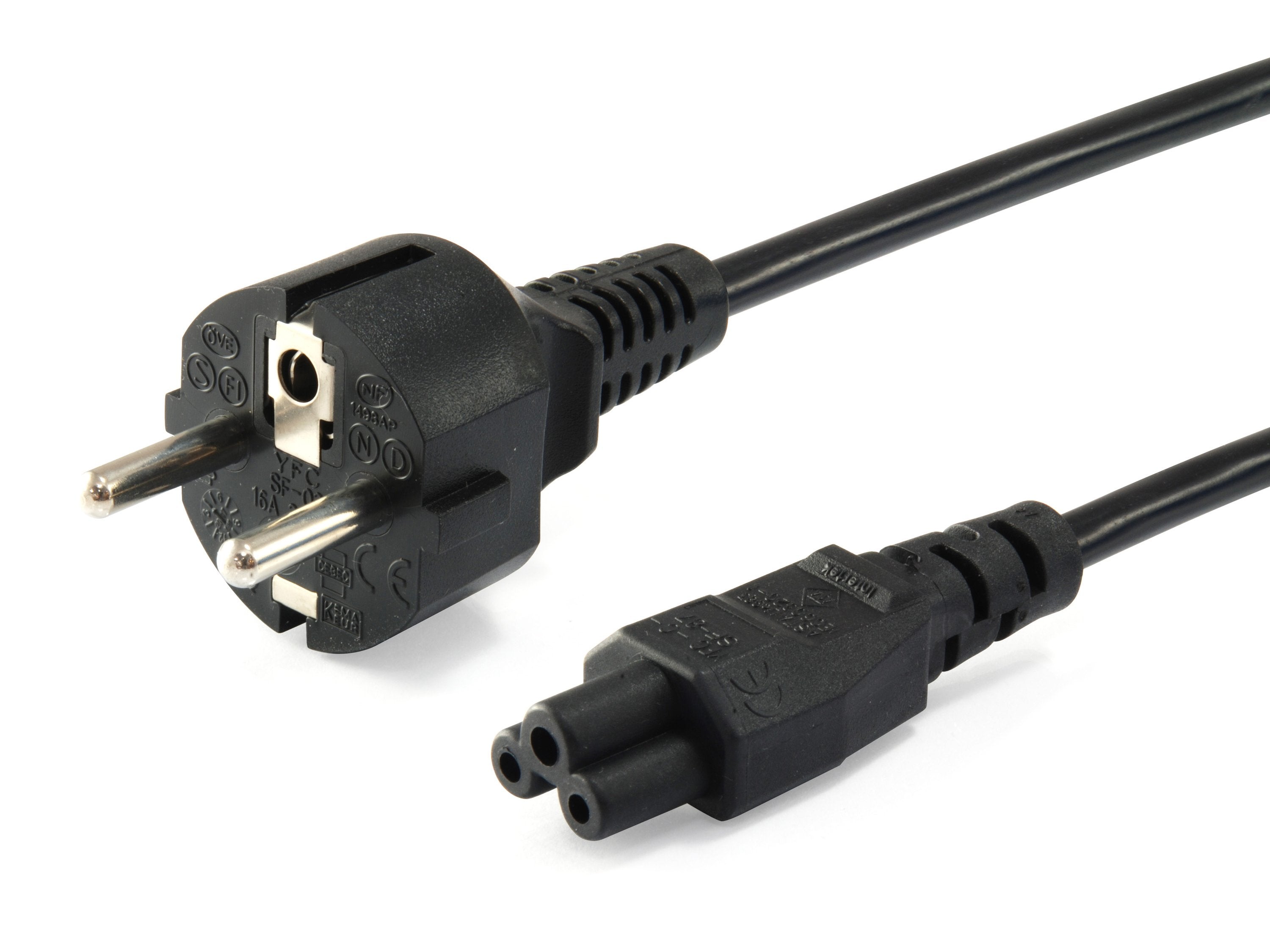 Cable Alimentacion Trebol Equip 3m (Portatiles) 112151