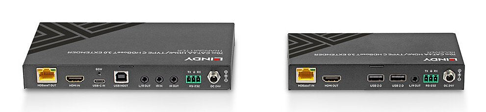 EAN 4002888383462 - Lindy 38346 extensor audio/video Transmisor y receptor de señales AV Negro imagen 4