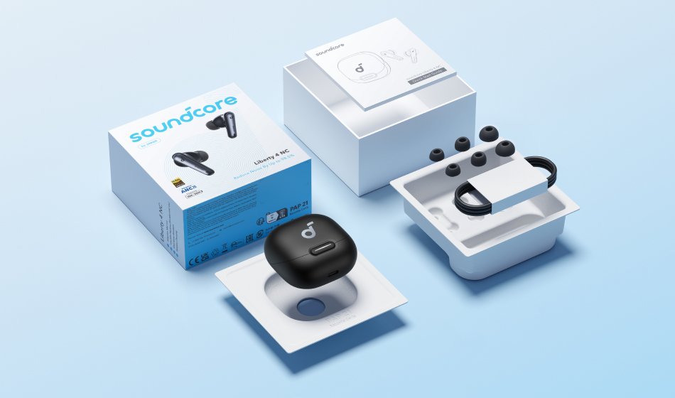 EAN 0194644132125 - Soundcore Liberty 4 NC Auriculares Inalámbrico Dentro de oído Llamadas/Música Bluetooth Negro imagen 2