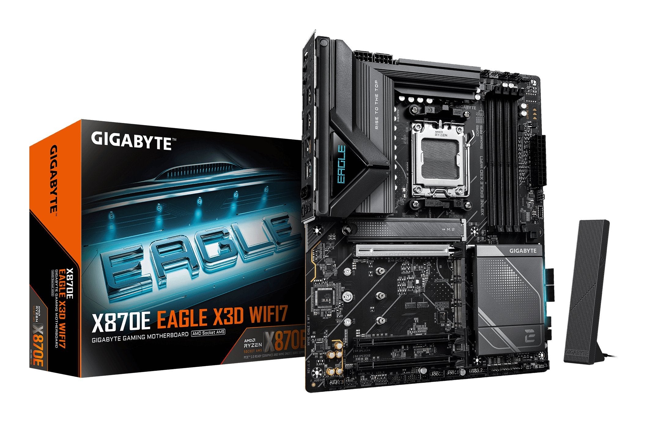Gigabyte X870e Eagle X3d Wifi7 X870e,Am5,Atx,Ddr5