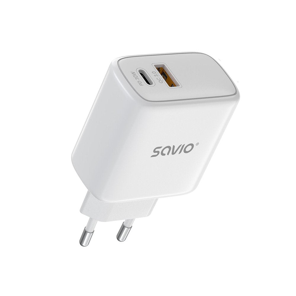 Ladowarka Sieciowa La-10 30w Quick Charge Power Delivery 3.0 Biala + Kabel