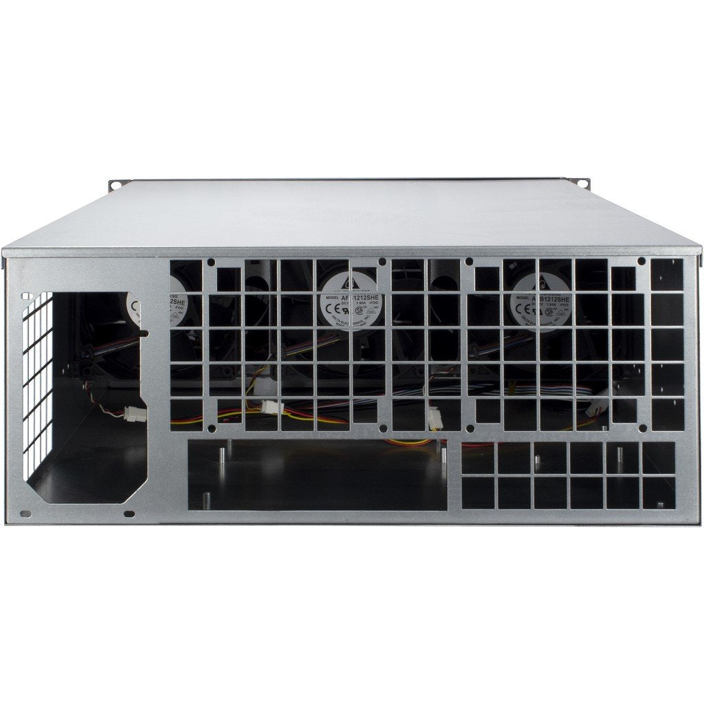 EAN 4260455643030 - Inter-Tech 88887236 carcasa de ordenador Estante Negro, Gris imagen 4