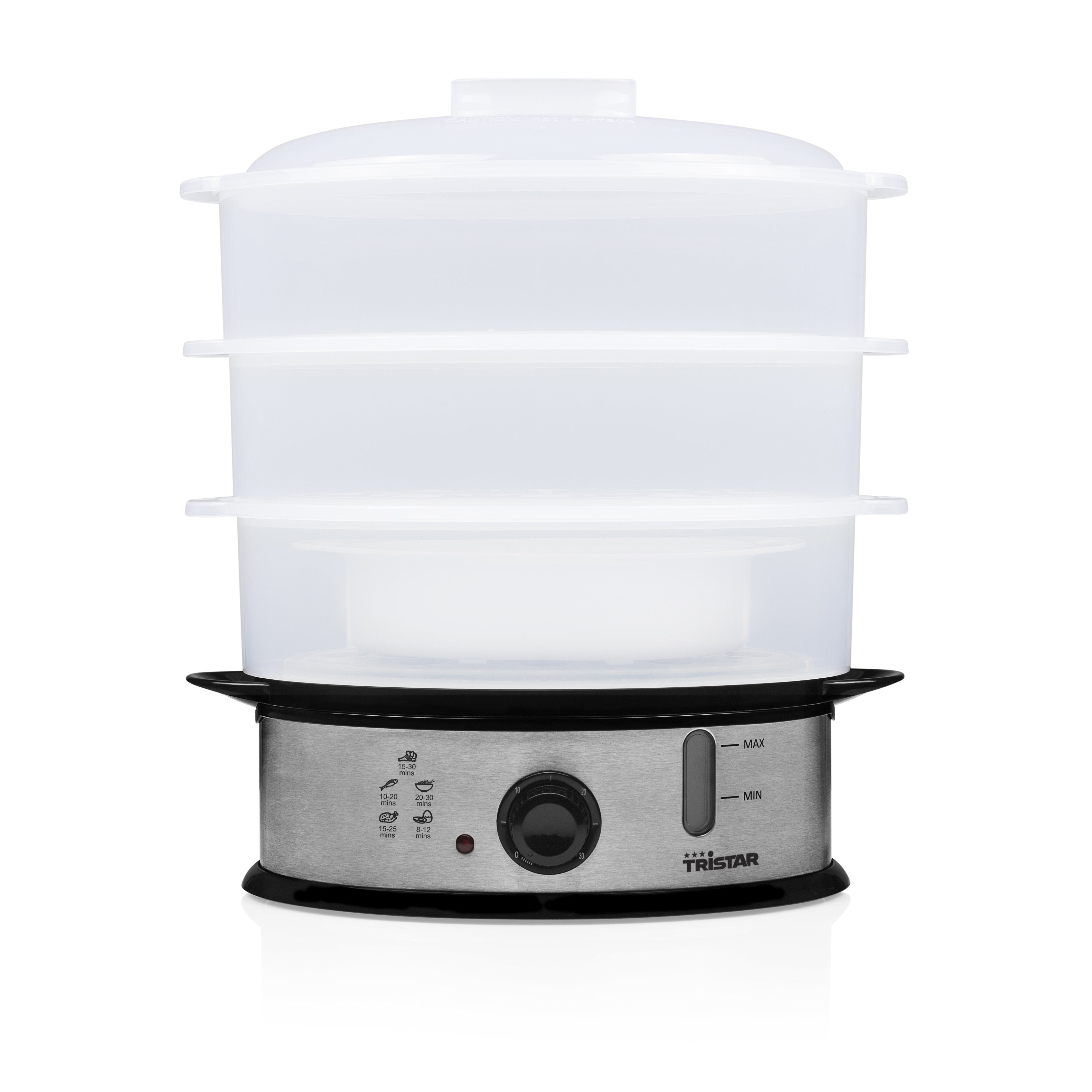 Deshidratador Tristar Comida Steamer Vs-3914 Plata, 1200w, Capacidad 11l