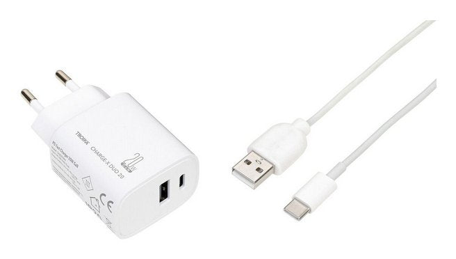 EAN 4024023038099 - TROIKA CHA20/WH cargador de dispositivo móvil Smartphone, Tableta Blanco Corriente alterna Carga rápida I imagen 4