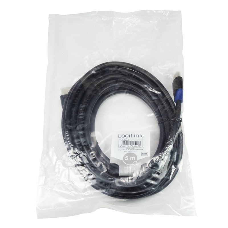 Logilink Ch0064 Cable Hdmi 5 M Hdmi Tipo A (Estándar) Negro