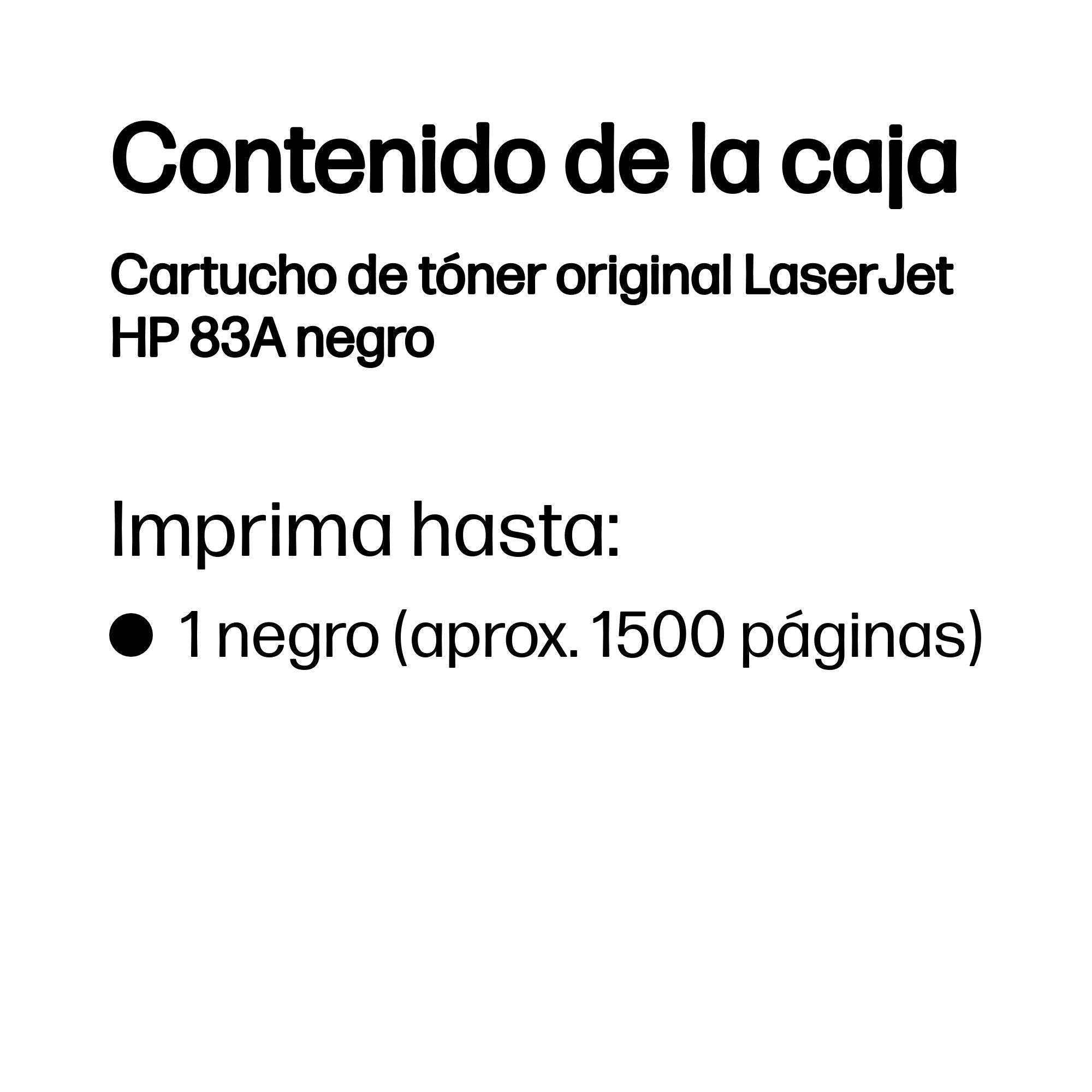 EAN 0886112397692 - HP 83A Black Original LaserJet Toner Cartridge cartucho de tóner 1 pieza(s) imagen 2