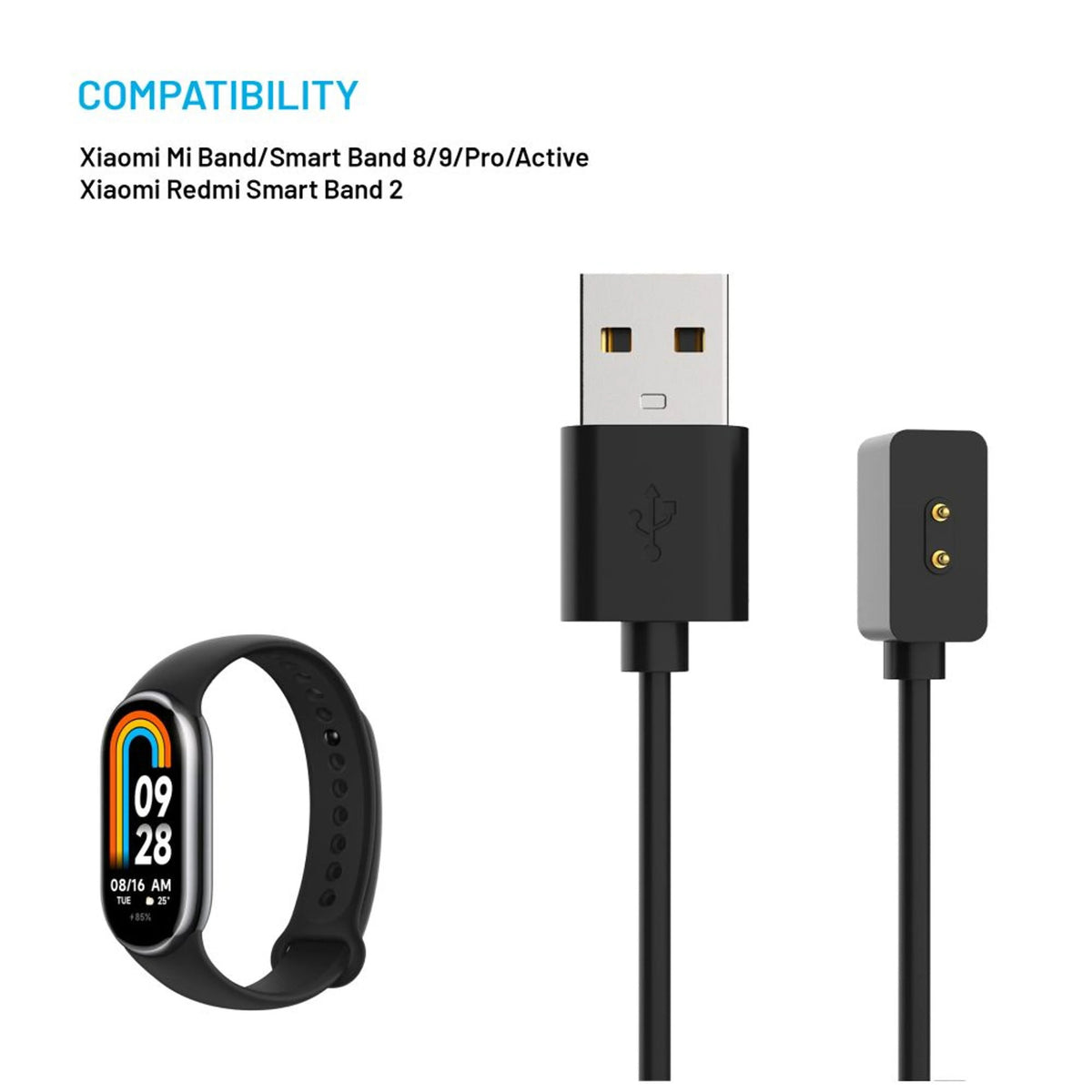 EAN 8591680175529 - FIXED FIXDW-1176 cargador de dispositivo móvil Reloj inteligente Negro USB Interior imagen 3