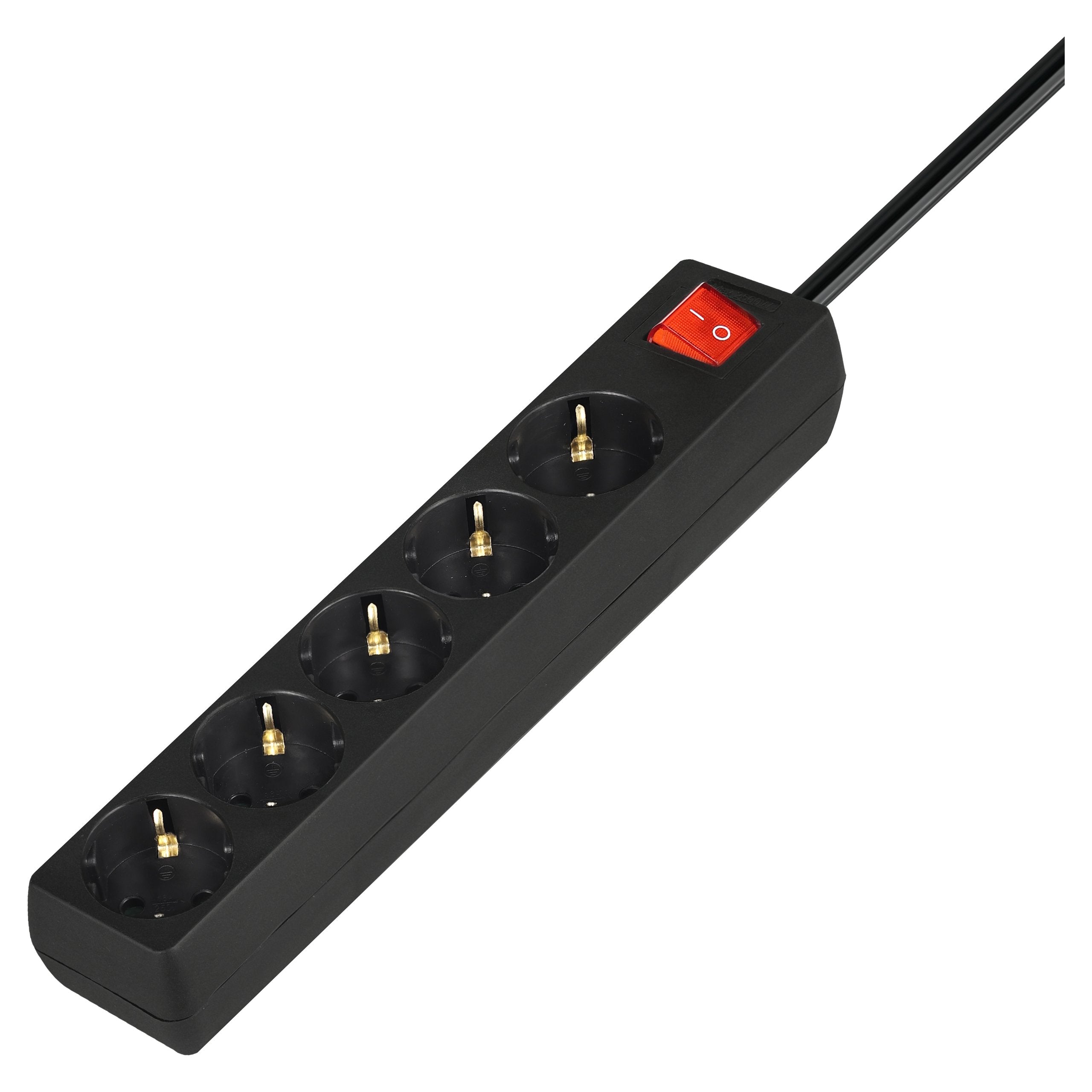 EAN 5905106070023 - Savio LZ-15 regleta inteligente 5 salidas AC Universal 5 m 0 2500 W Negro imagen 2