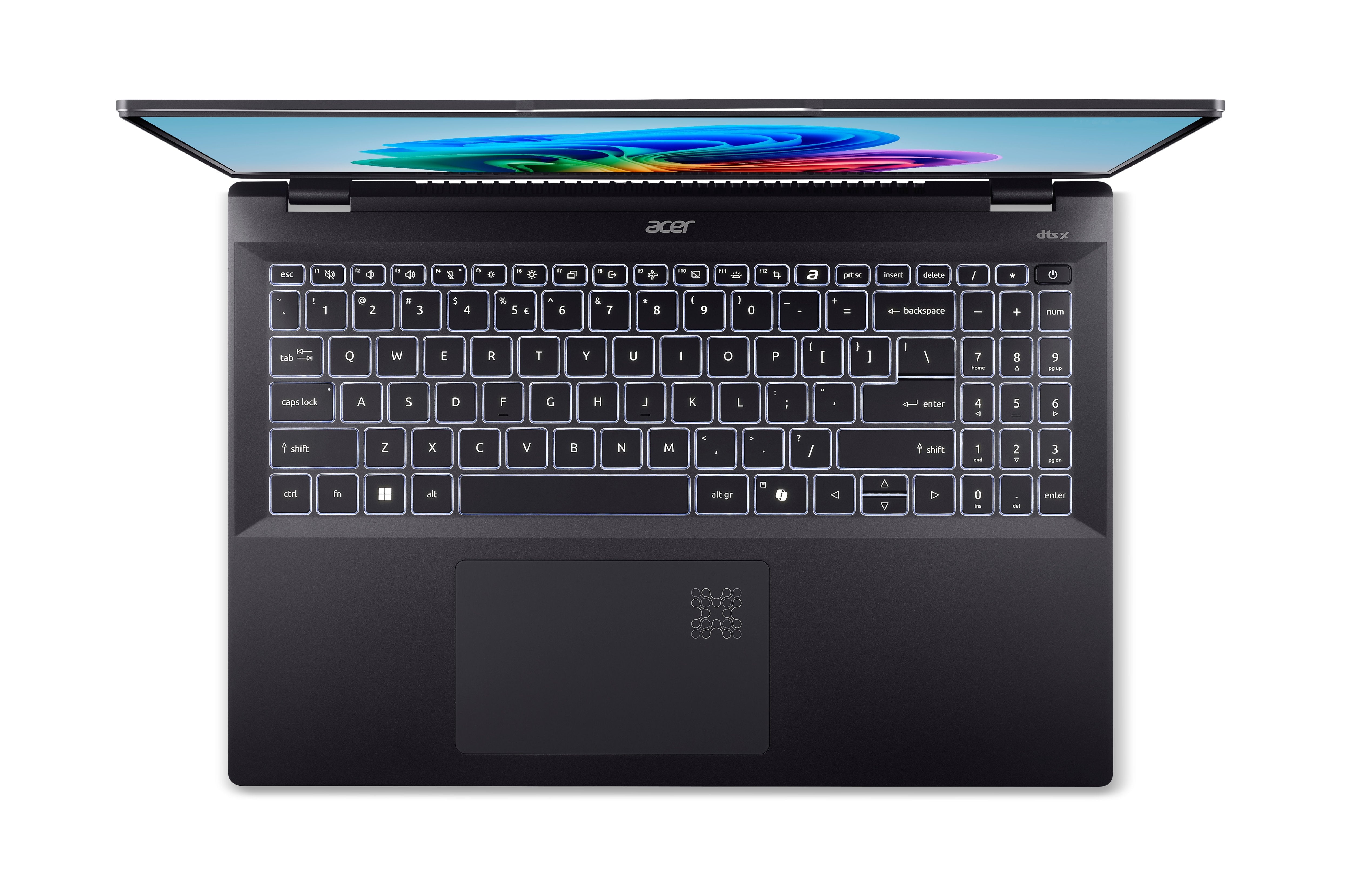 Portátil Acer Sf16-51-754e Intel Core Ultra7-258v 16" Oled 32gb 1tb Pc Copilot+ W11h Negro