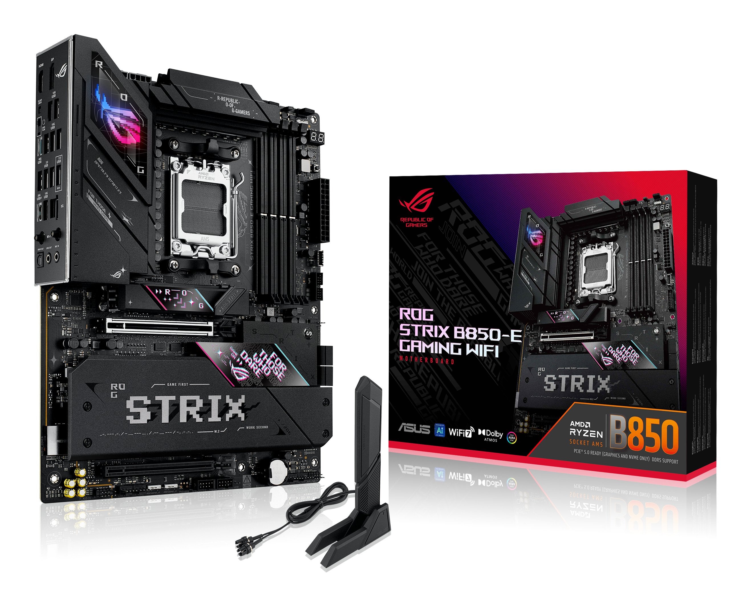 EAN 4711387769300 - ASUS ROG STRIX B850-E GAMING WIFI AMD B850 Zócalo AM5 ATX imagen 11