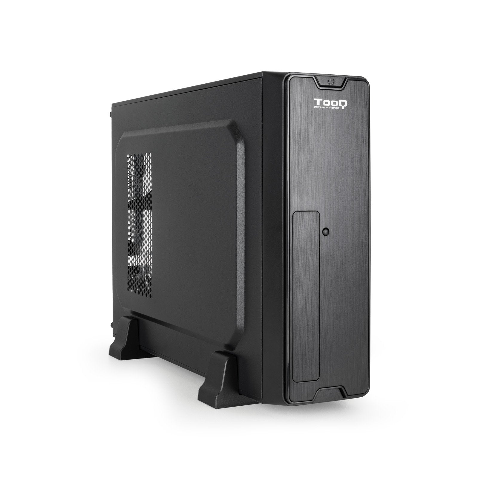 Tooq Caja Slim Matx Tqc-3007u3cd 500w Lector Tarjetas - Negro