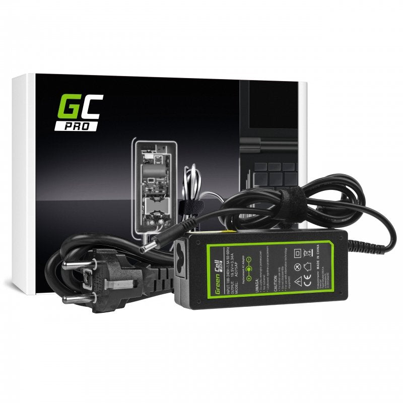 EAN 5903317225737 - Green Cell AD75AP adaptador e inversor de corriente Interior 65 W Negro imagen 1