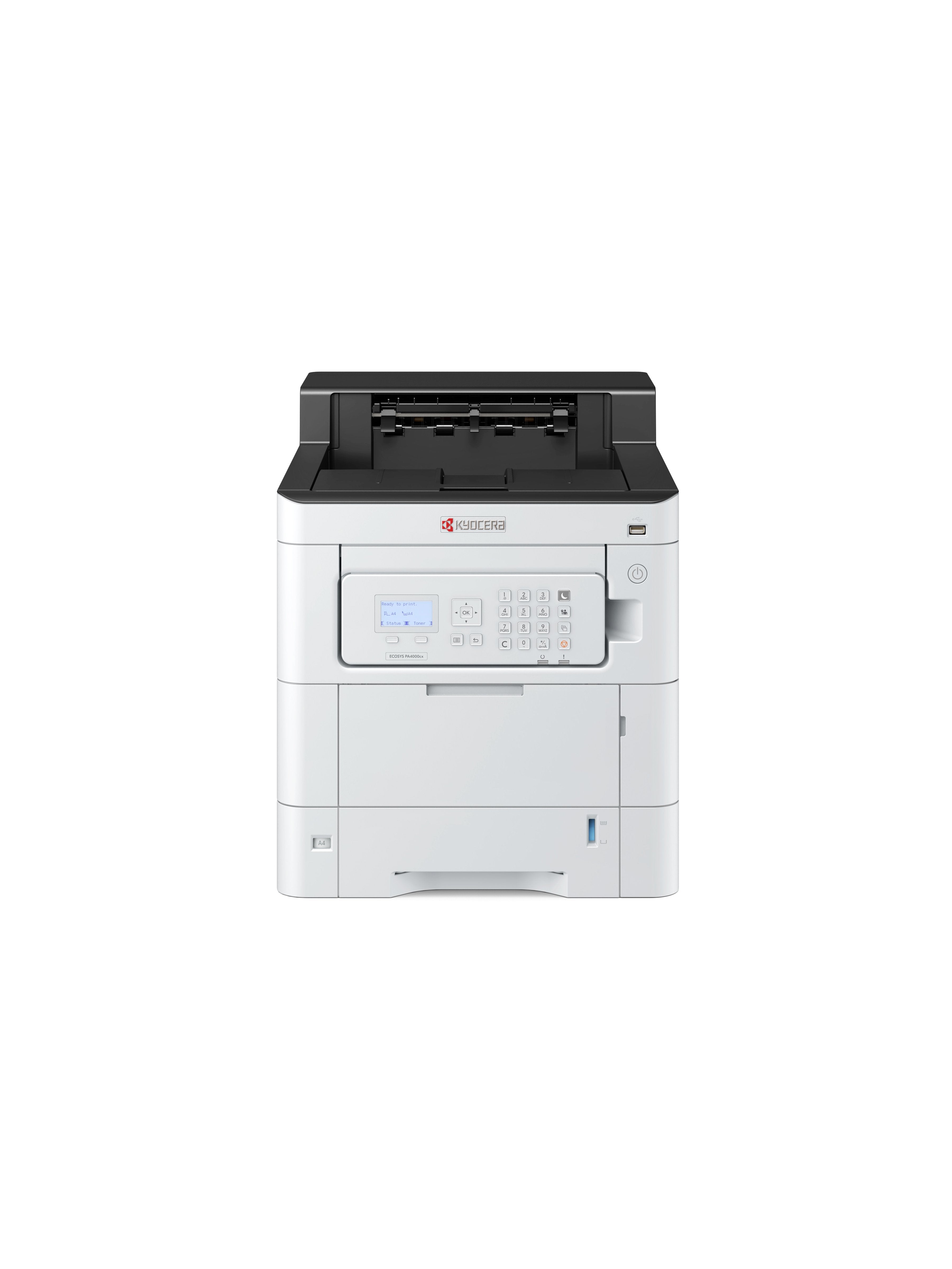 Kyocera Ecosys Pa4000cx, Impresora Láser Color Gris/Negro
