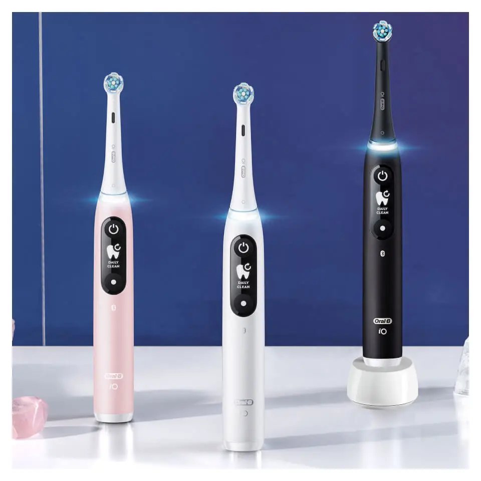 EAN 4210201448853 - Oral-B iO Duo Adulto Cepillo dental vibratorio Negro, Rosa imagen 6